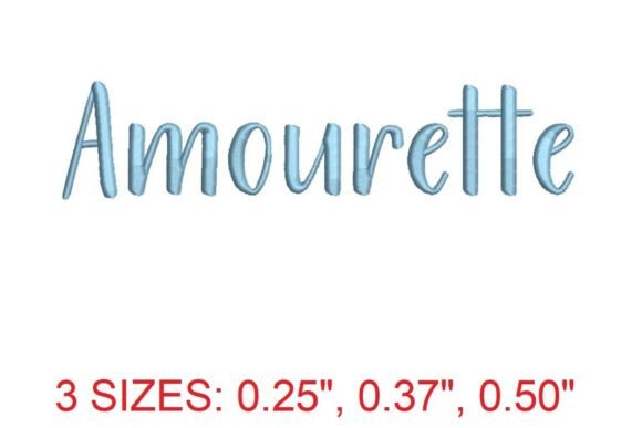 Amourette Embroidery Font: A Guide to Elegant Stitchwork