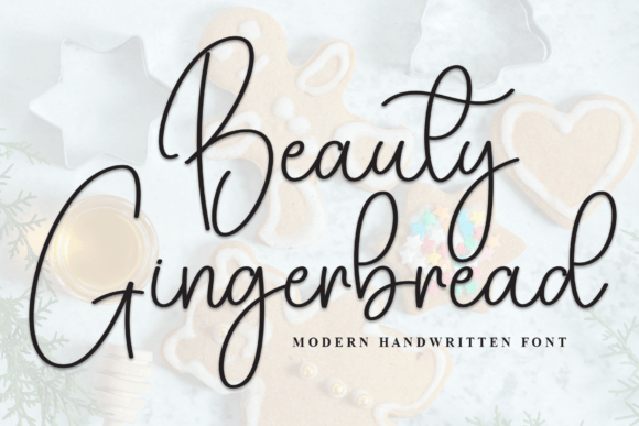 Beauty Gingerbread Font: An Elegant Script for Every Design