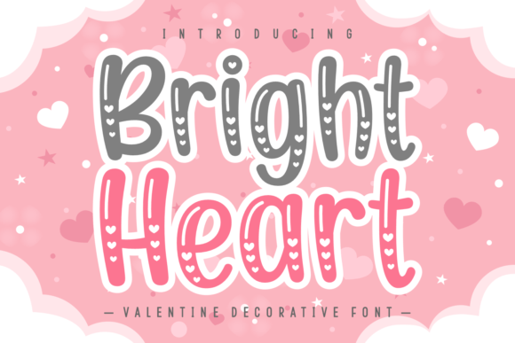 Bright Heart Font: Elevate Your Valentine's Day Creations