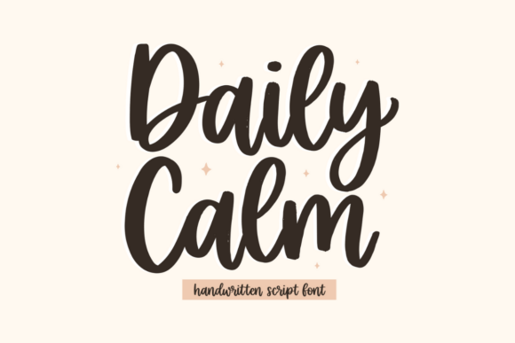 Bringing Warmth to Your Work with the Daily Calm Font