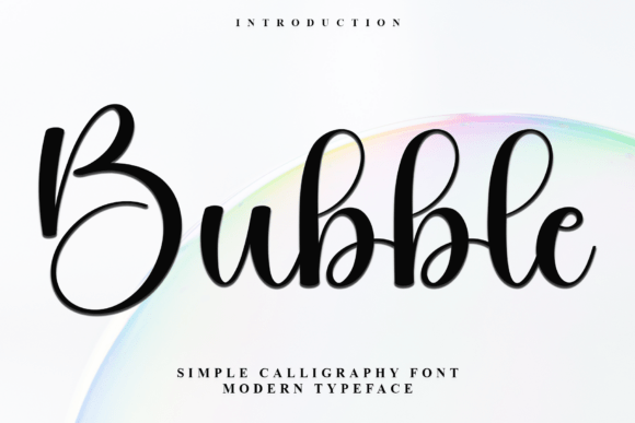 Bubble Font and Butterfly: A Playful Choice for Creative Projects