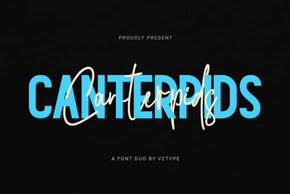 Canterpids Font Duo: A Modern Touch for Your Brand