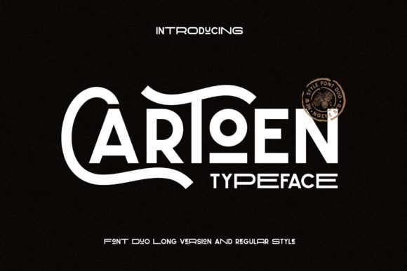 Cartoen Font Duo: Infusing Vintage Soul into Modern Design