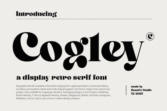 Cogley: A Modern Retro Serif for Timeless Design