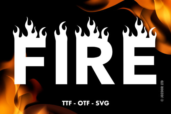Fire Font: Igniting Creativity in Your Design Projects