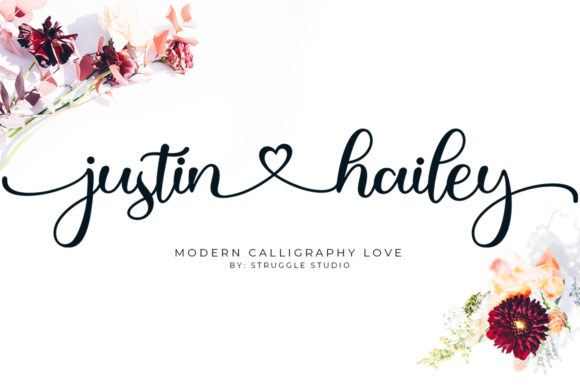 Justin Hailey Modern Font: Where Calligraphy Meets Contemporary Design