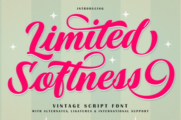 Limited Softness Font: A Designer's Guide to Authentic Script Style
