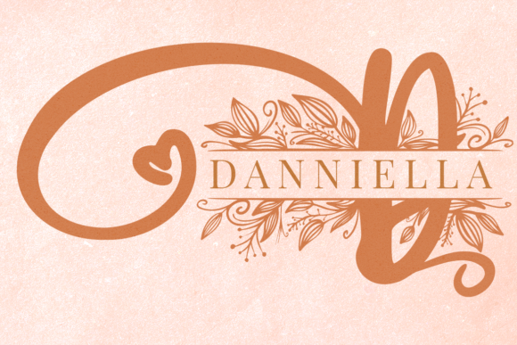 Love Eberline Monogram Font: A Designer's Festive Touch