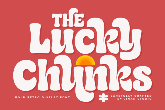 Lucky Chunks: A Groovy Retro Font for Bold Branding
