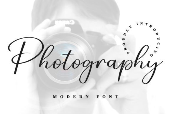 Photography Font: A Modern Typeface for Visual Storytelling