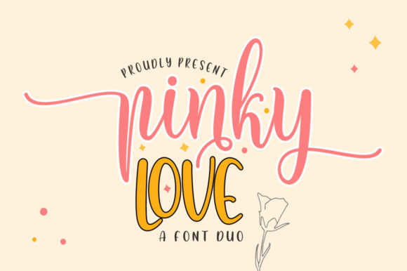 Pinky Love Font Duo: Designing with a Handwritten Touch