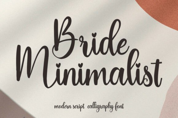 The Elegant Balance of the Bride Minimalist Font